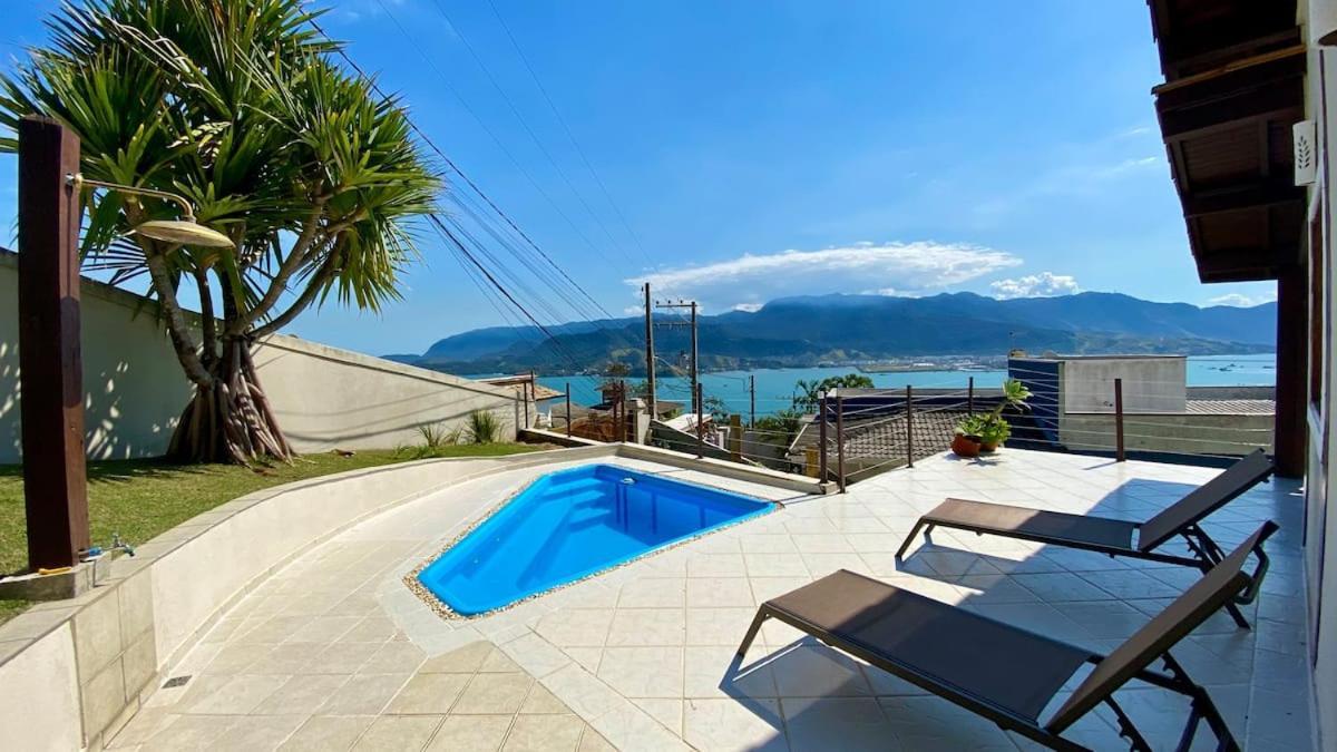 Vista Espetacular, Churrasqueira Gourmet E Piscina Aquecida 일랴벨라 외부 사진