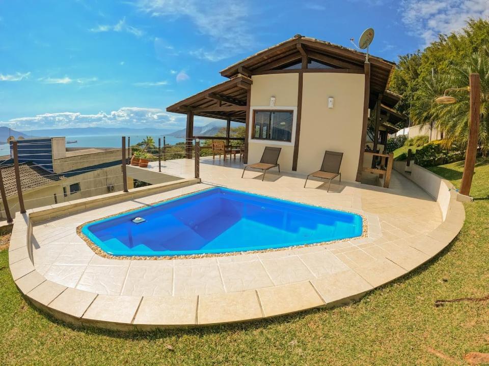 Vista Espetacular, Churrasqueira Gourmet E Piscina Aquecida 일랴벨라 외부 사진
